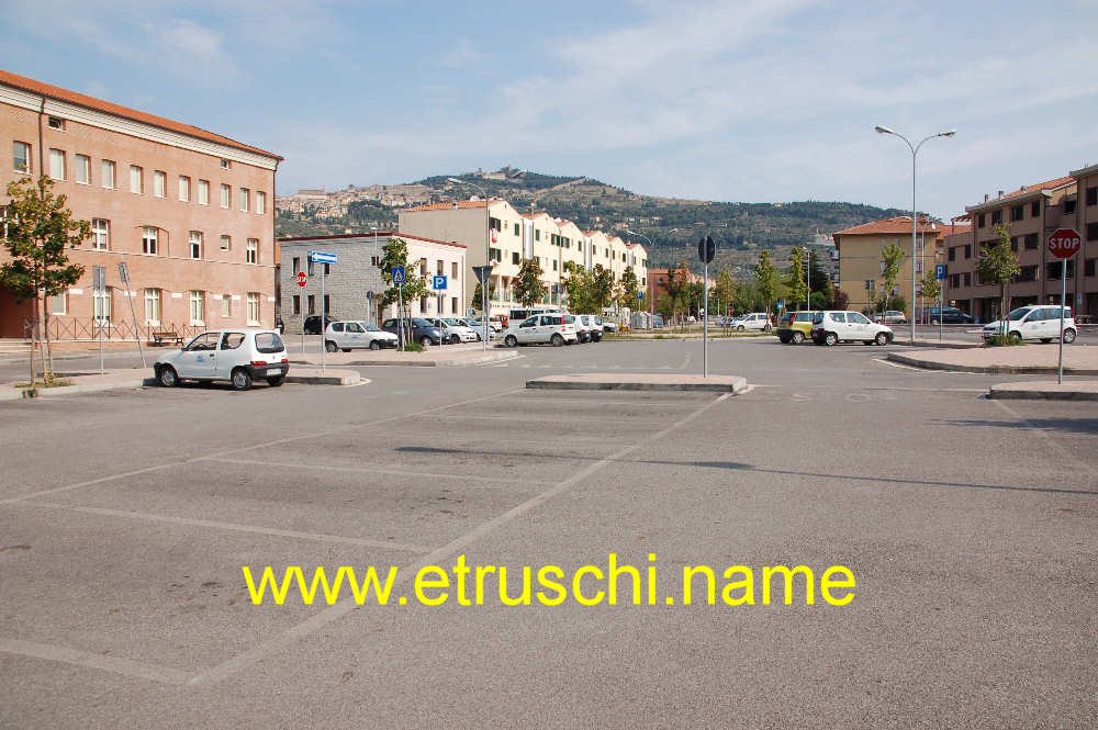 Camucia piazza dell'Asl