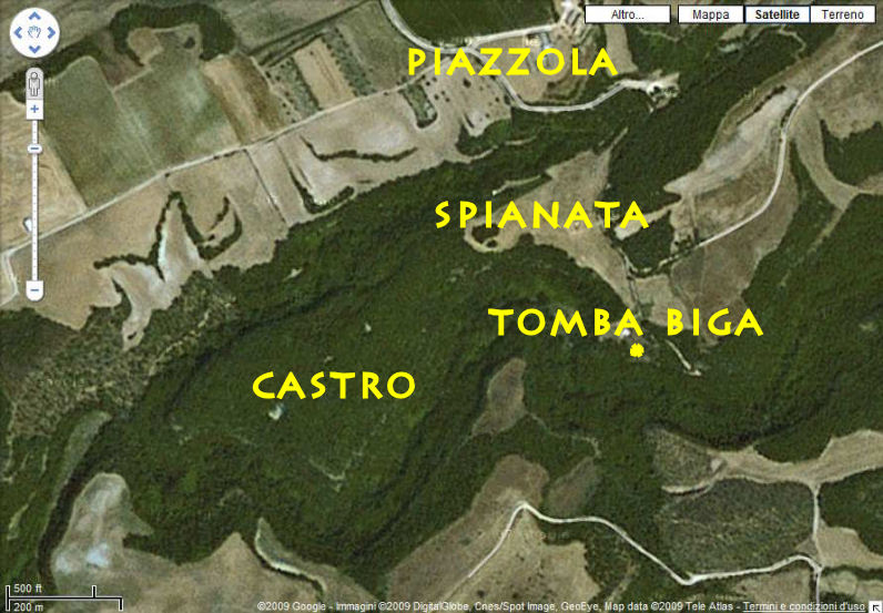 Come arrivare a Castro Farnese