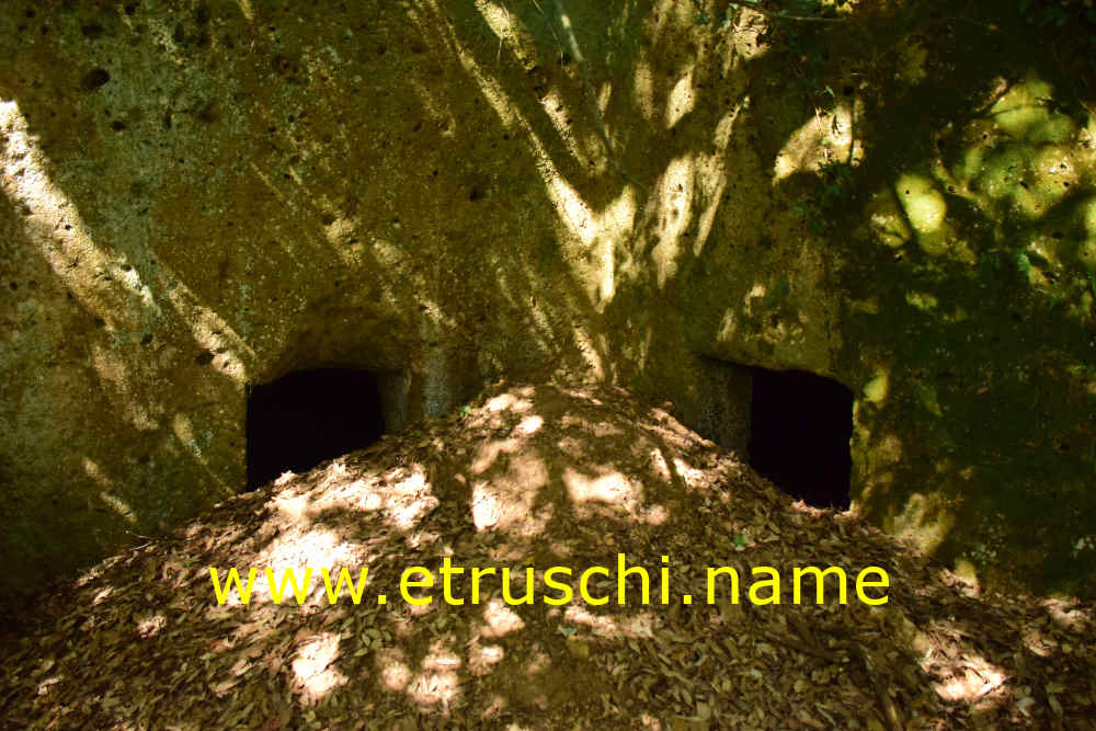 La doppia tomba nel bosco