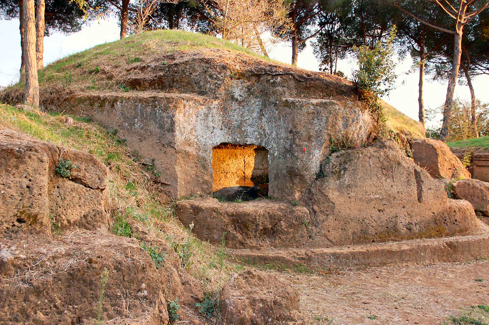 La Necropoli del Comune alla Banditaccia a Cerveteri