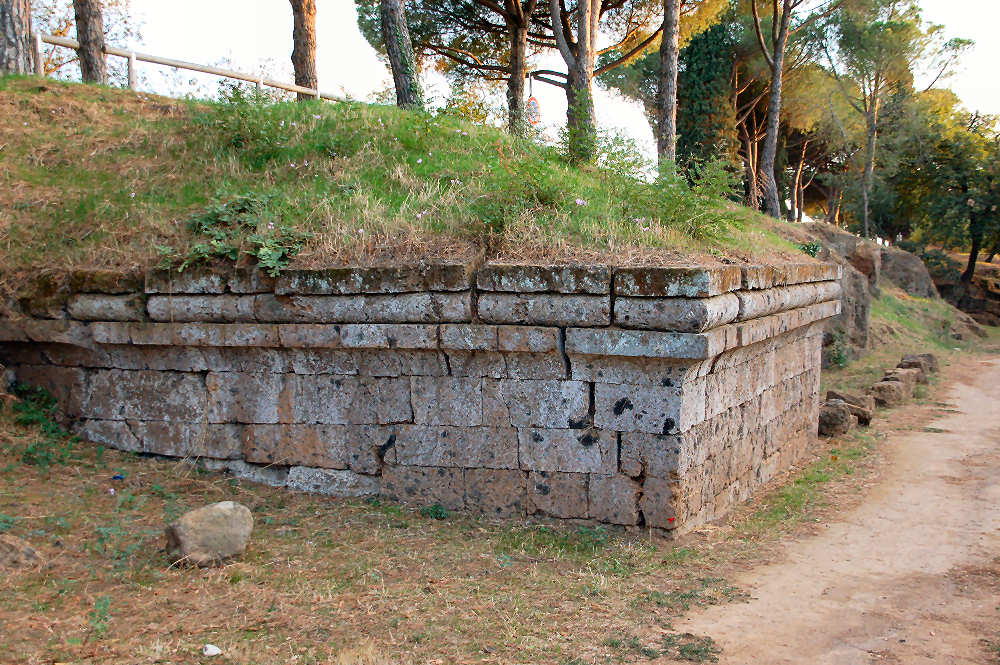La Necropoli del Comune alla Banditaccia a Cerveteri
