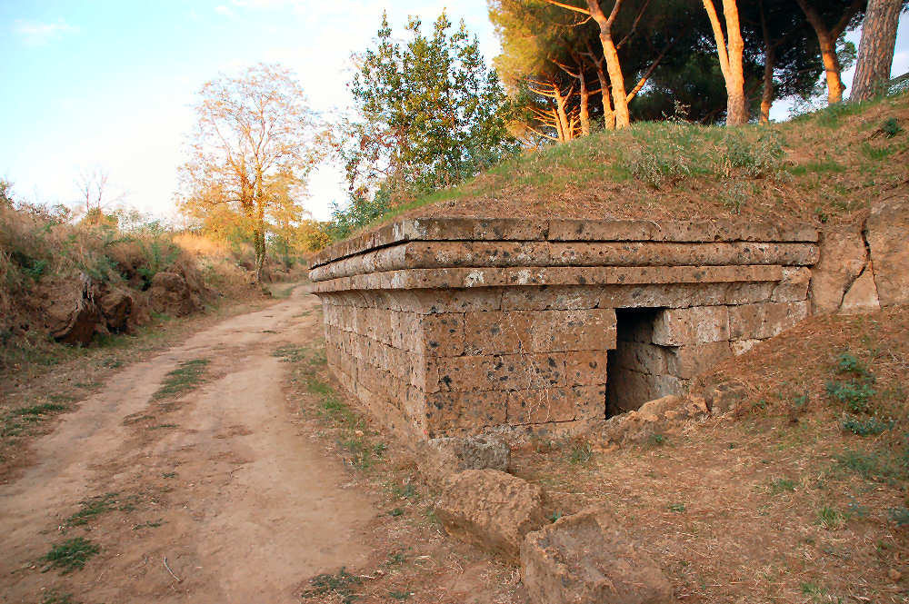 La Necropoli del Comune alla Banditaccia a Cerveteri