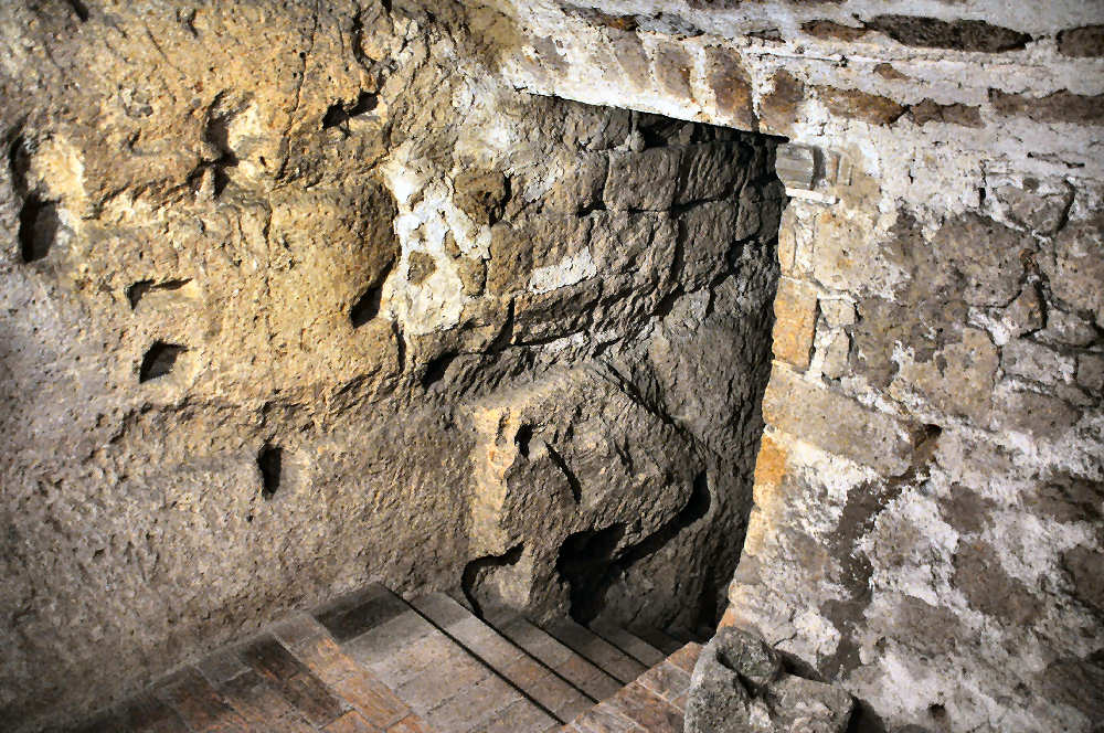 Pozzo della Cava - Primo livello sotterraneo