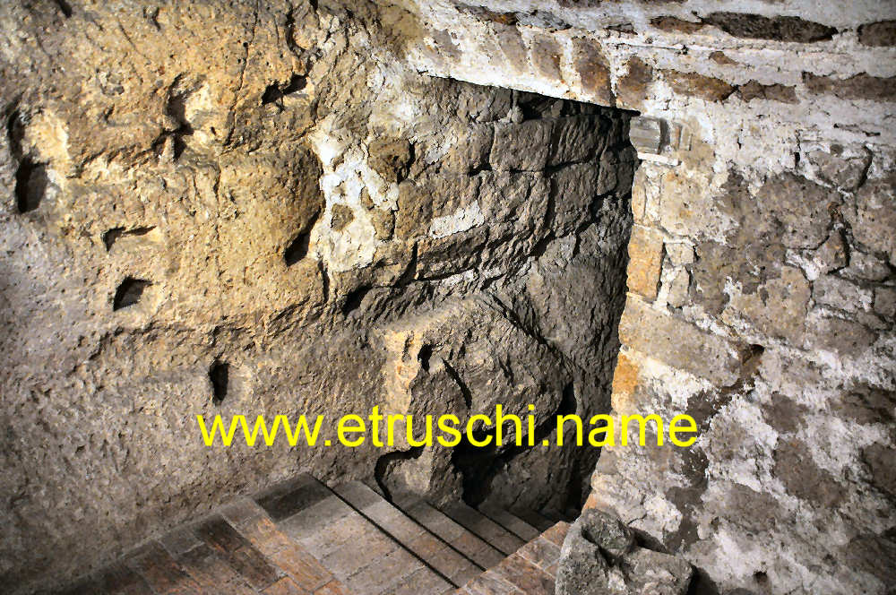Pozzo della Cava - Primo livello sotterraneo