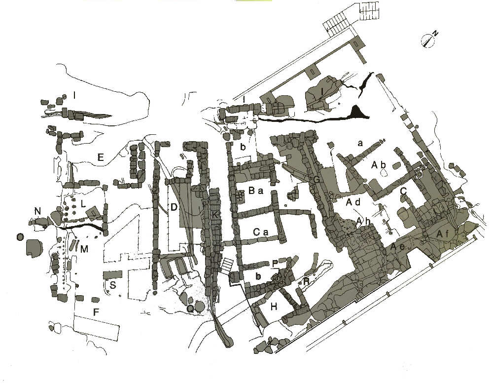 San Giovenale l'abitato Etrusco