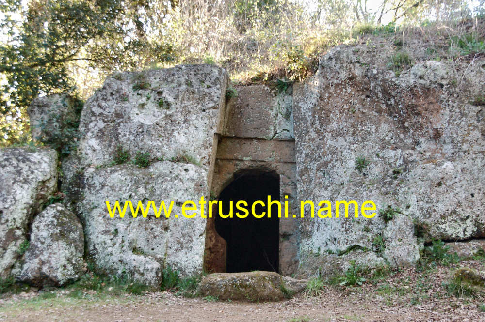 San Giovenale la Tomba della Sedia