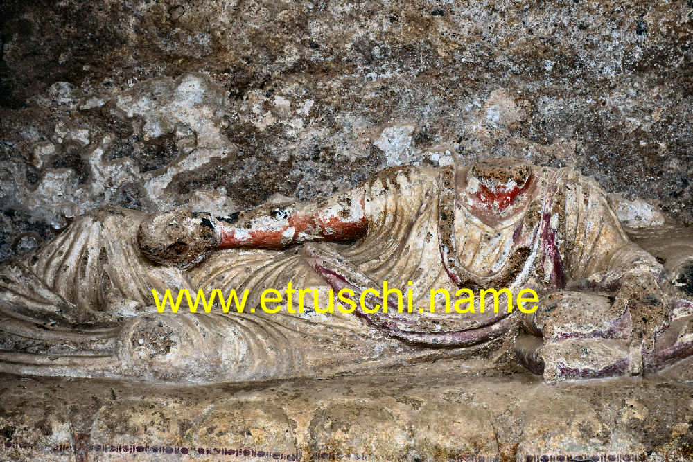 Sovana. Tomba dei Demoni Alati