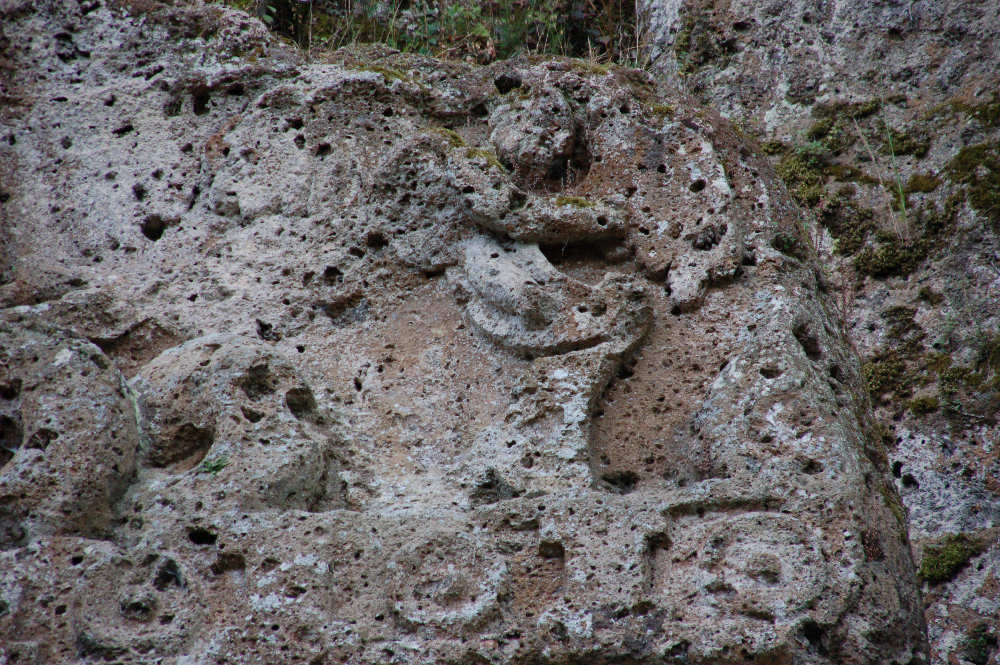 Tomba ad edicola della Sirena necropoli di Sopra Ripa a Sovana