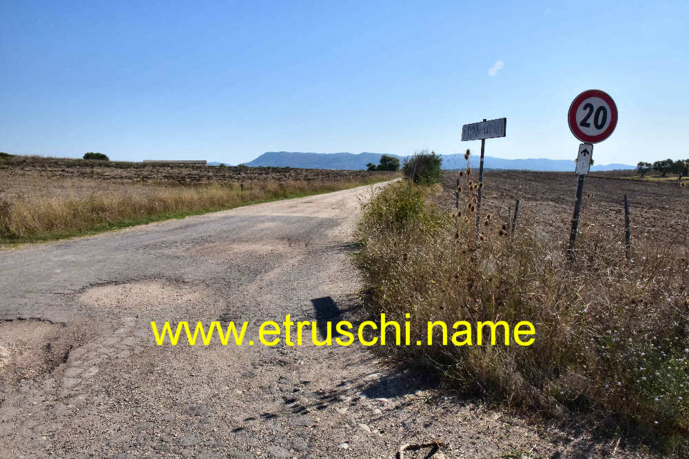ingresso sulla Strada Provinciale 42
