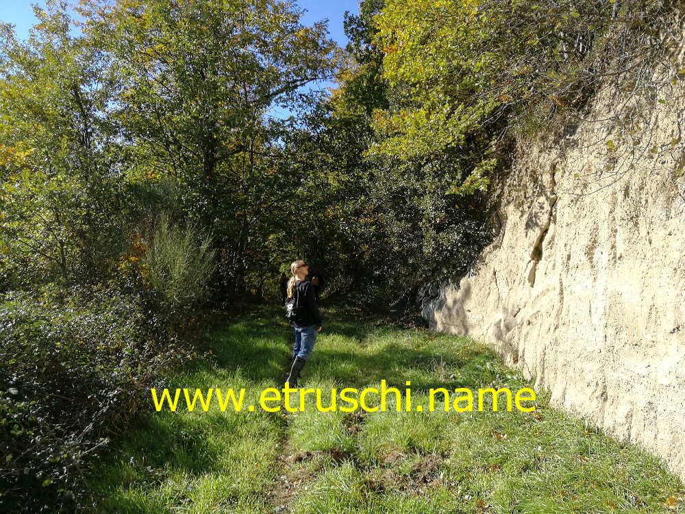 il muro di tufo