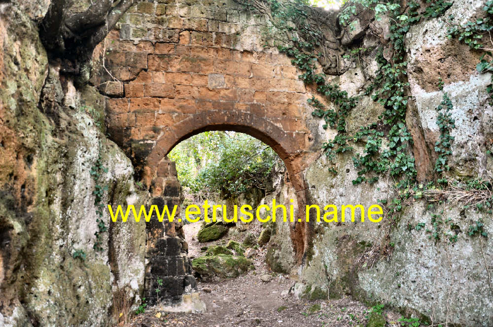 Via Clodia porta nord