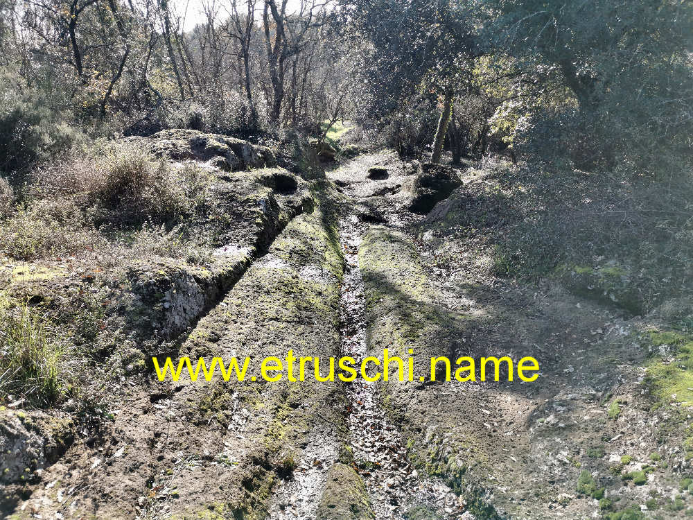 la Via Clodia a Sferracavallo