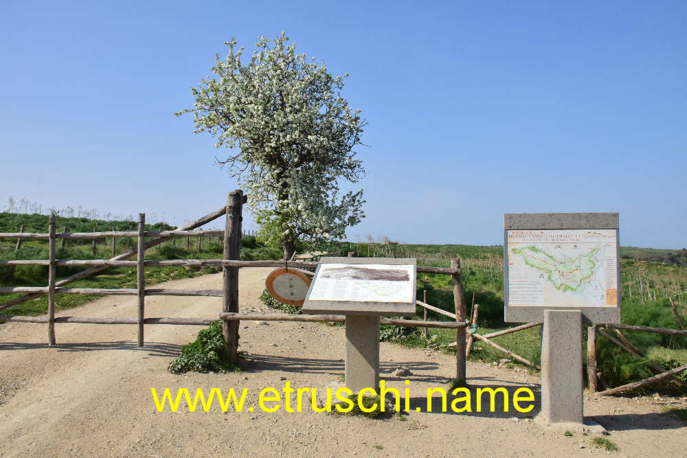 arrivo all'area del Pian di Civita