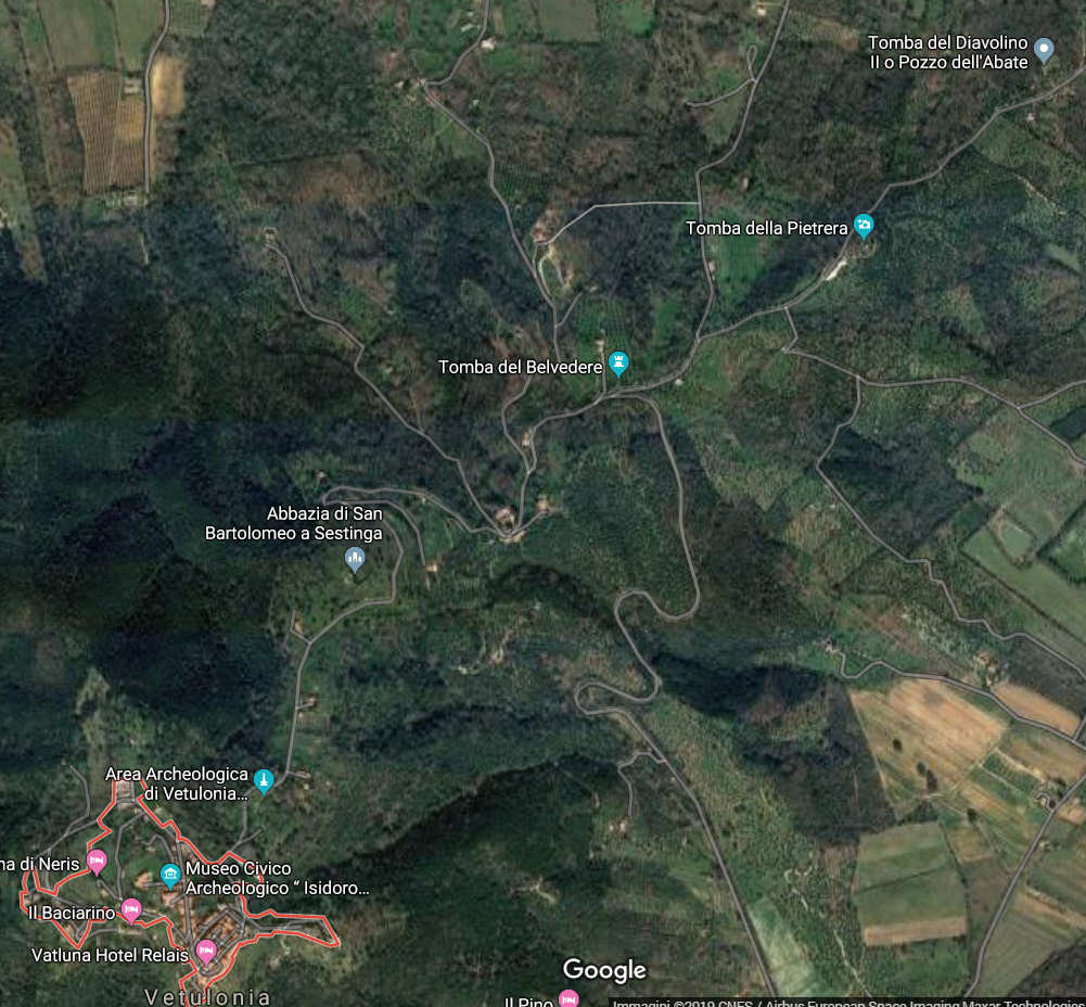 Vetulonia by Google