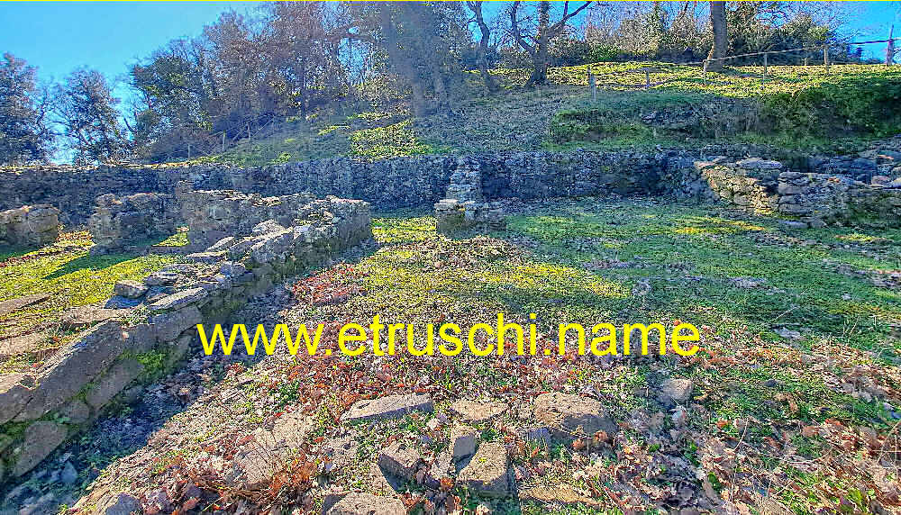 la Domus dei Dolia a Vetulonia