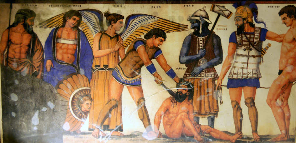 Il sacrificio dei prigioneri troiani